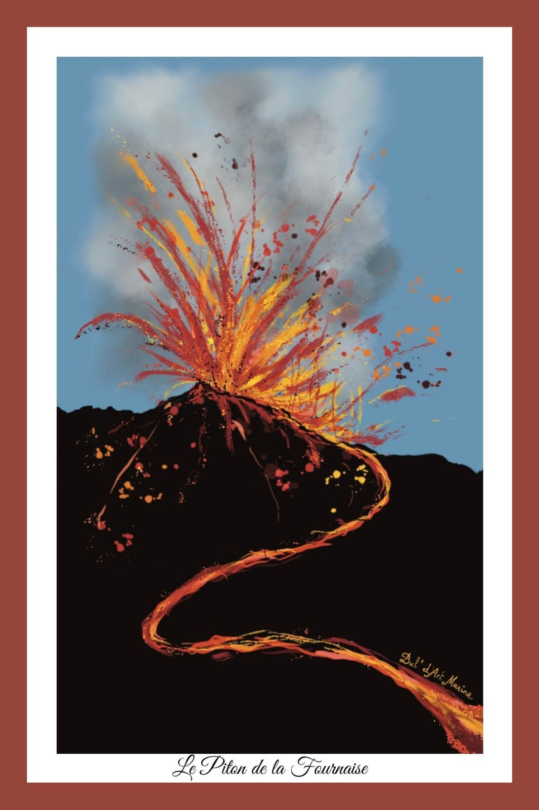 Carte Postale – Piton de la Fournaise