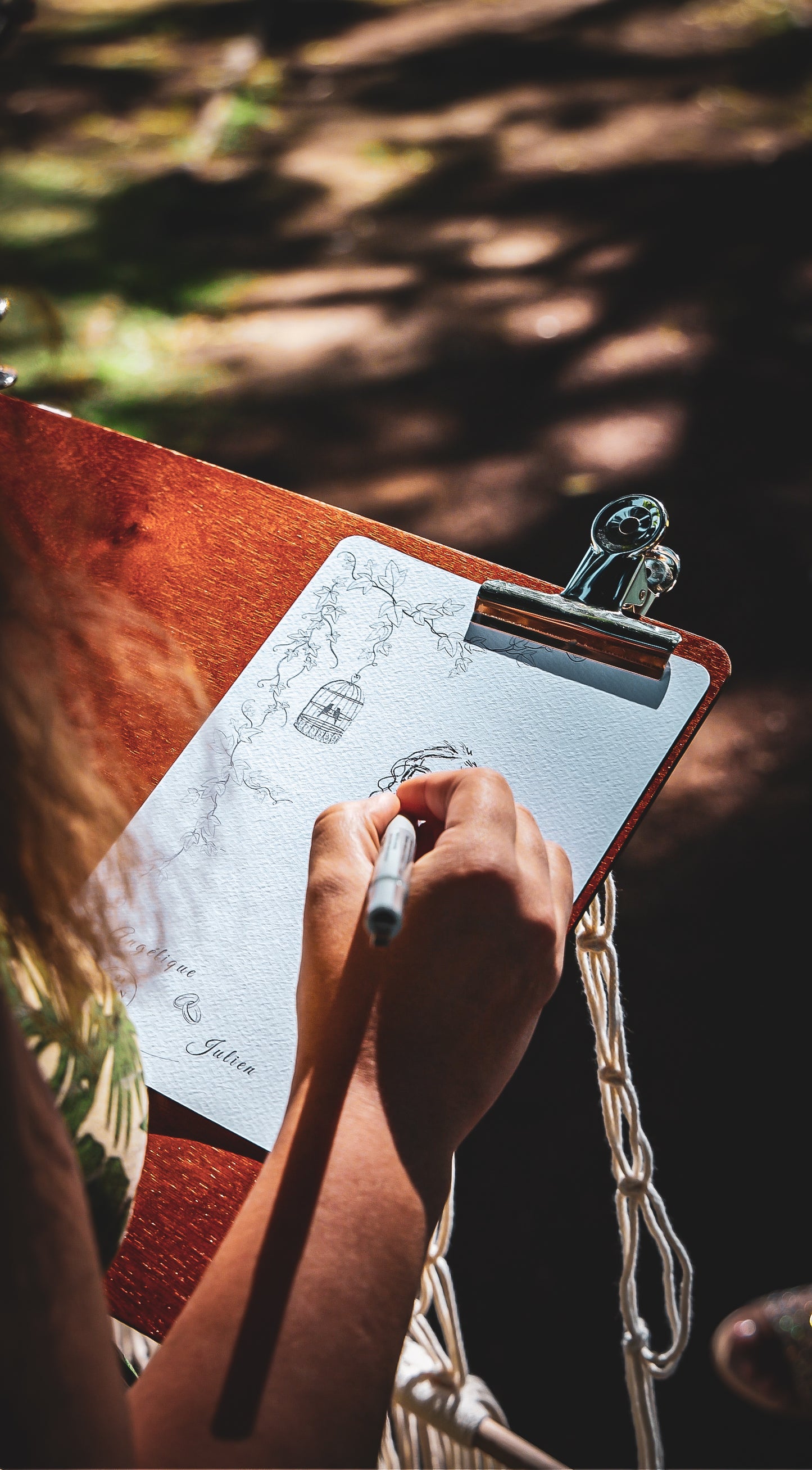 Illustrations des invités – Live PaintingSouvenirs