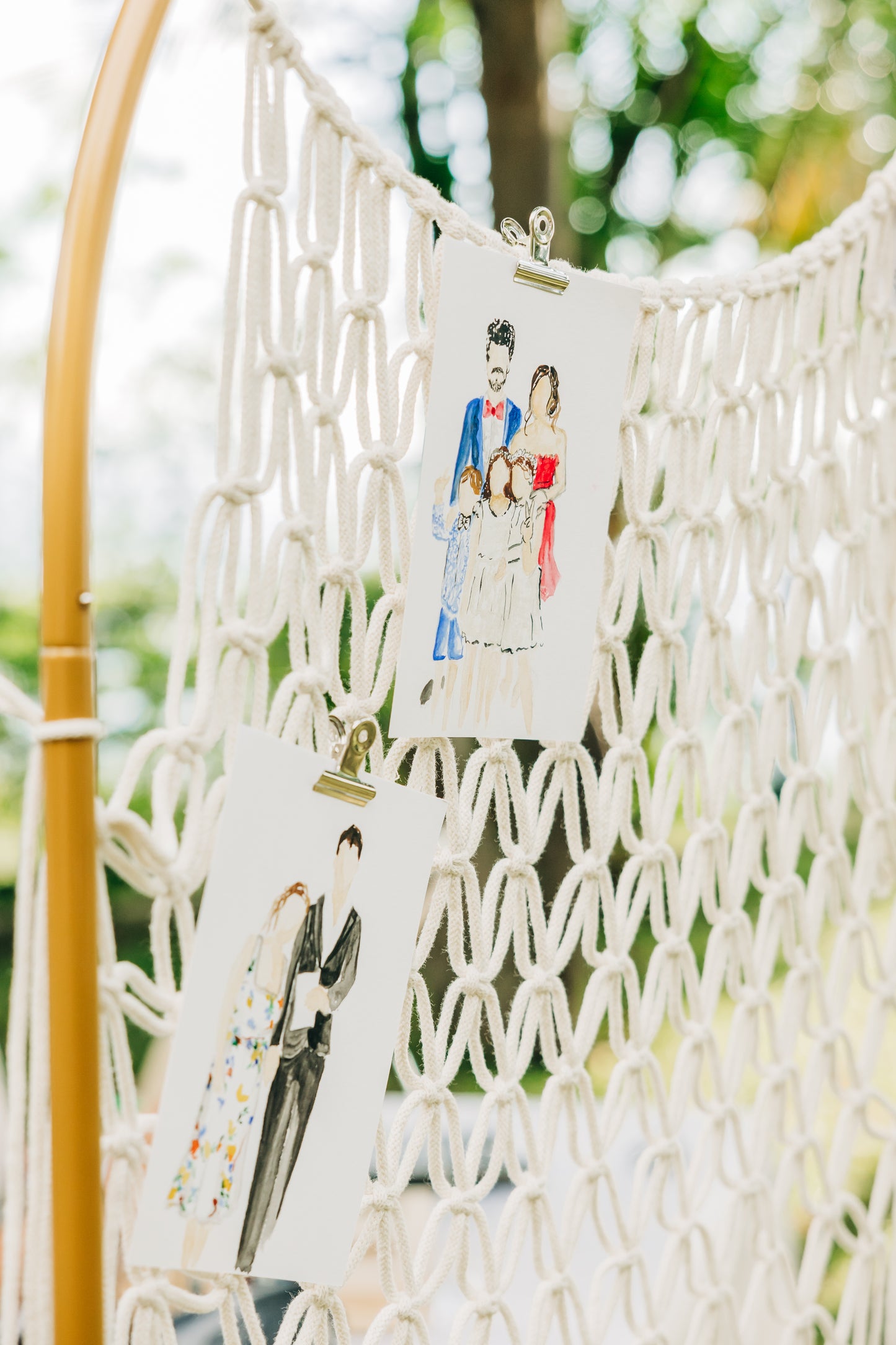 Illustrations des invités – Live PaintingSouvenirs